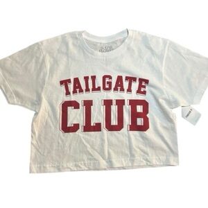 Tailgate Club Crop Top Tee